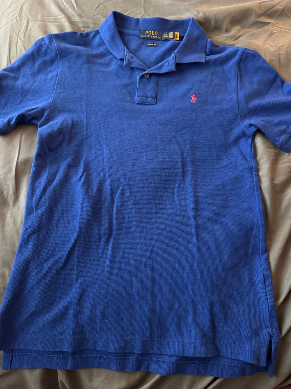 Polo by Ralph Lauren Royal Blue Classic Fit Polo